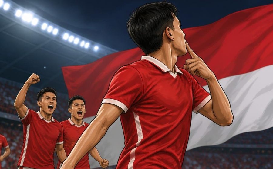 Mitchell Baker Cetak Brace, Tiru Selebrasi Ole Romeny
