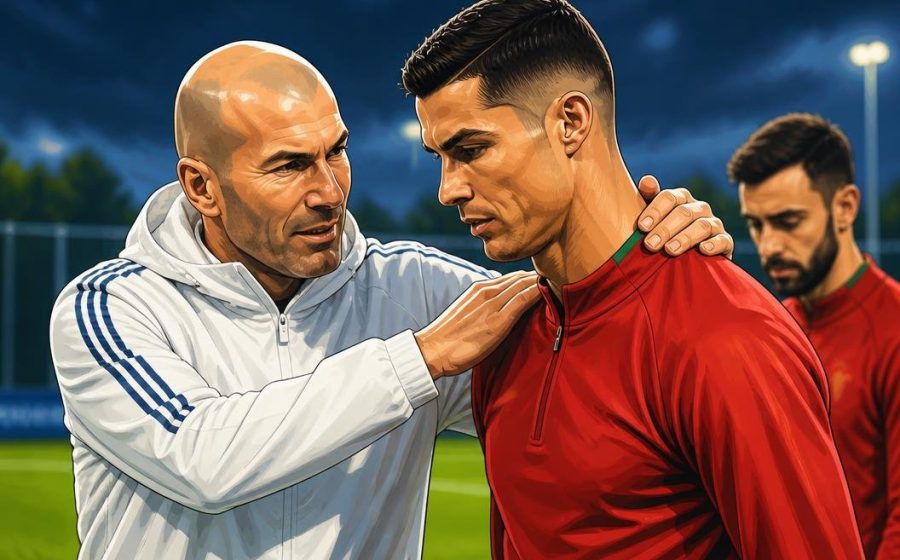 Zinedine Zidane Bela Cristiano Ronaldo Usai Tinggalkan Timnas Portugal