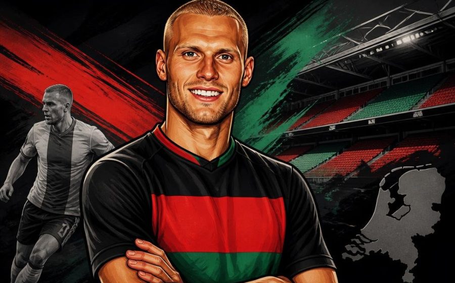 Mitchel Bakker Resmi Bergabung dengan NEC Nijmegen