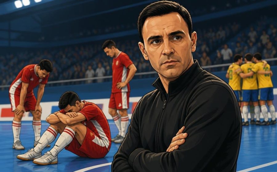 Hector Souto Puas Meski Timnas Futsal Indonesia Kalah dari Brasil