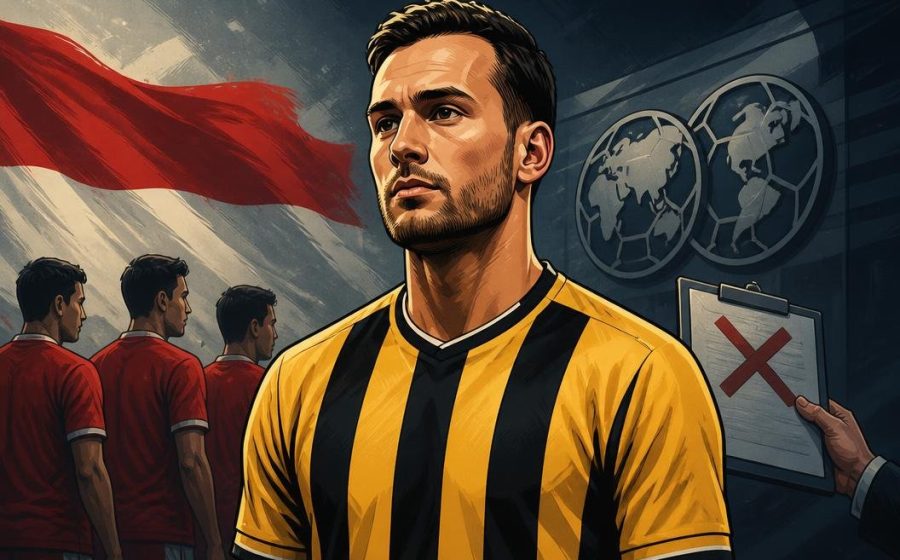 Dean Zandbergen Gagal Dinaturalisasi untuk Timnas Indonesia