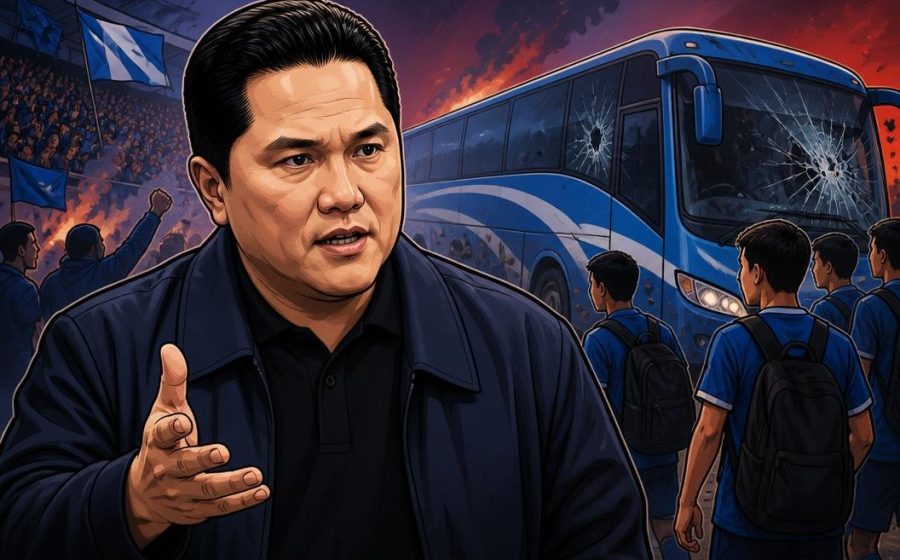 Erick Thohir Kecam Penyerangan Bus Persib U-18