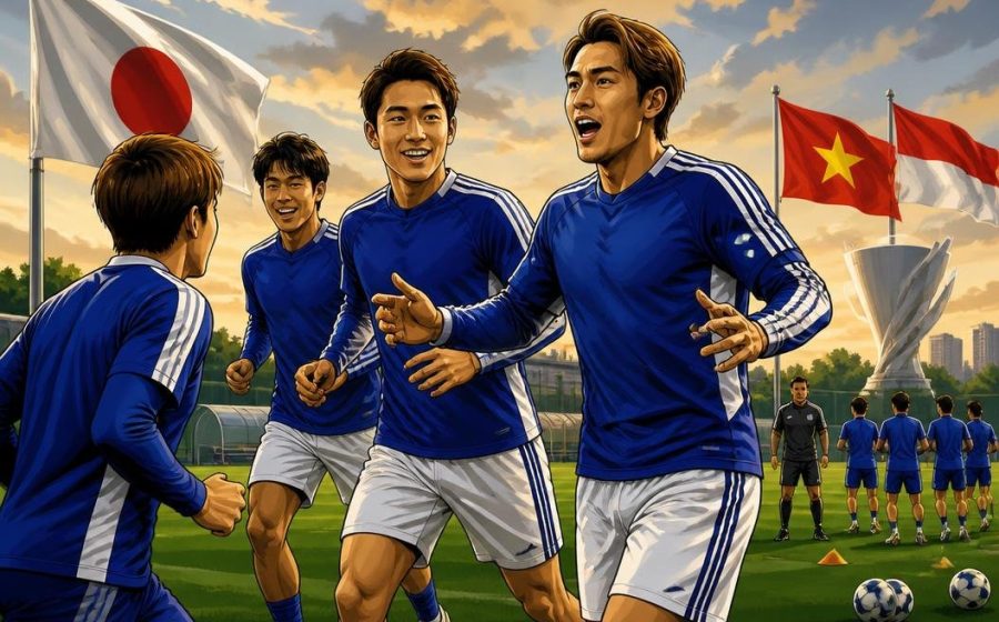 Jepang Siapkan Uji Coba Lawan Vietnam Sebelum Hadapi Indonesia di Piala Asia 2027