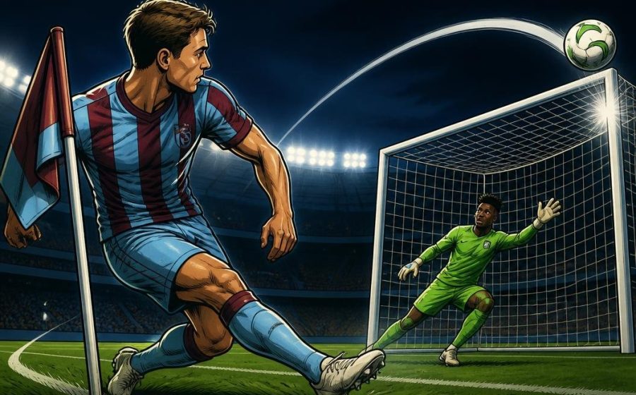 Petteri Pennanen Cetak Gol Olimpico, Trabzonspor Menang 4-2