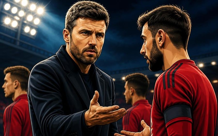 Manchester United Kembali Kalah, Carrick dan Fernandes Berdebat Taktik