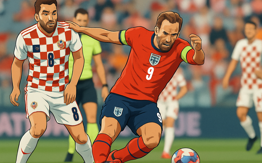 Inggris Hancurkan Kroasia 7-0, Kekalahan Terburuk dalam Sejarah