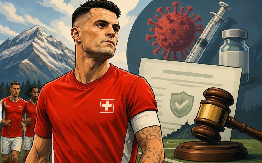 Granit Xhaka Didenda Rp3,2 Miliar karena Sertifikat Vaksin Palsu